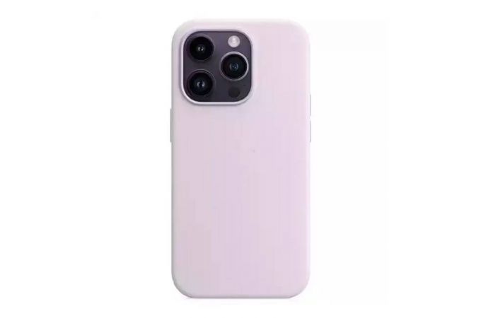 Чехол для iPhone 14 Pro Max (6,7) Silicone Case Soft Touch MagSafe Lilac (лиловый)
