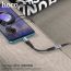 Адаптер для проводной гарнитуры c 3.5 мм на Type-C HOCO LS33 Audio Converter (серый)