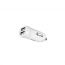 Автомобильное зарядное устройство АЗУ 2USB + кабель Lightning HOCO Z2А 2100mAh (белый)