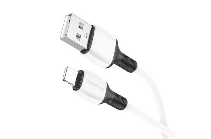 Кабель USB Type-C - Lightning BOROFONE BX84 (белый) 1м
