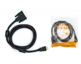 Кабель DVI-D - HDMI (папа - папа) 3 м (V1.4)
