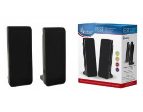 Акустическая система 2.0 Smartbuy ONE дерево 6 Вт USB, SBA-101 (черный)