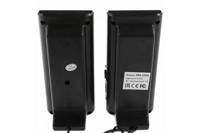 Акустическая система 2.0 Smartbuy ONE дерево 6 Вт USB, SBA-101 (черный)