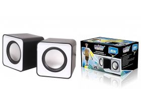 Акустическая система 2.0 SmartBuy MINI (SBA-2810) мощность 4Вт, USB (серый)