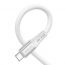 Кабель USB - Lightning BOROFONE BX88 2,4A (белый) 1м (силиконовый)