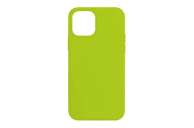 Чехол для iPhone 15 (6,1) Silicone Case Soft Touch (шартрез)