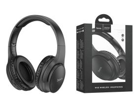 Наушники мониторные беспроводные HOCO W40 wireless headphones Bluetooth (черный)