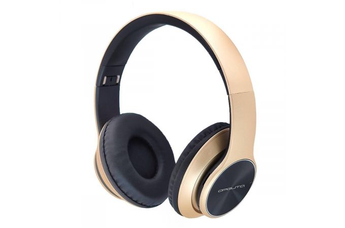 Наушники мониторные беспроводные Орбита OT-ERB43 Bluetooth (золотистый)