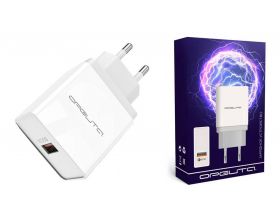 Сетевое зарядное устройство USB Орбита OT-APU55 QC3.0, 3000mA (белый)