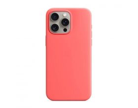 Чехол для iPhone 15 (6,1) Silicone Case Soft Touch MagSafe Guava (гуава)