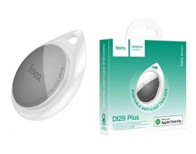 Беспроводная метка AirTag HOCO DI29 Plus Water droplet shape ant-ilost tracker (белый)  ( работает только с iOS Apple)