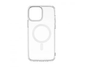 Чехол для iPhone 15 Pro (6.1) пластиковый Clear Case MagSafe (прозрачный) в упаковке