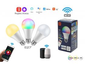 Умная лампочка Орбита OT-HOS10 (E27,9Вт, Wi-Fi)