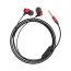 Наушники вакуумные проводные HOCO M51 Proper sound universal l (красный)