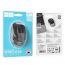 Мышь беспроводная HOCO GM34 Nuevo dual-mode business wireless mouse (USB, 2.4ГГц+ВТ, 10м) ( черно-серый)