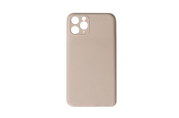 Чехол для iPhone 11 Pro (5.8) Silicone Case Soft Touch закрытая камера (розовый песок) 19