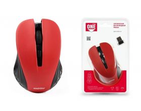 Мышь беспроводная Smartbuy ONE 340AG (SBM-340AG-M) (бордовый)