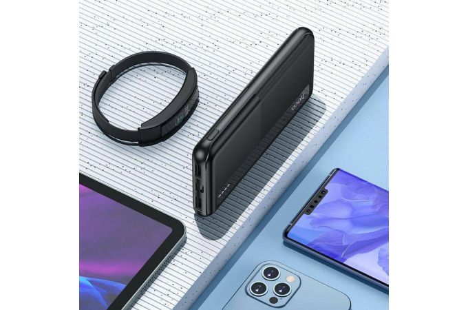 Универсальный дополнительный аккумулятор Power Bank HOCO J75 (10000 mAh) (черный)