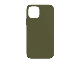 Чехол для iPhone 14 Pro Max (6,7) Silicone Case Soft Touch (темная олива)