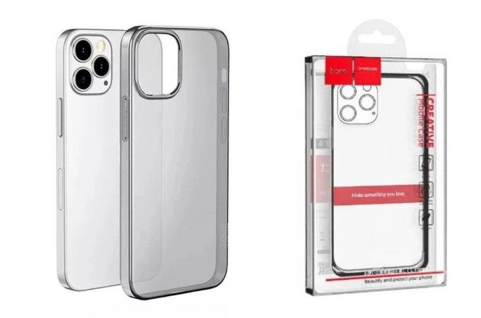 Чехол для телефона iPhone 15 Pro Max HOCO Light series тонкий (тонированный)