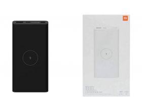 Универсальный дополнительный аккумулятор Power Bank Xiaomi Mi Wireless Power Bank 10000 mAh 10 W (WPB15PDZM) sku: BHR5212CN черный