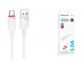 Кабель USB - USB Type-C BOROFONE BX110, (белый) 1м