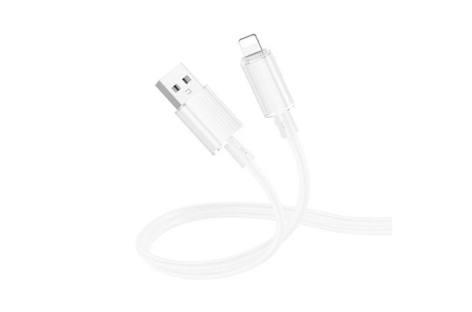 Кабель USB - Lightning BOROFONE BX112 (белый) 1м