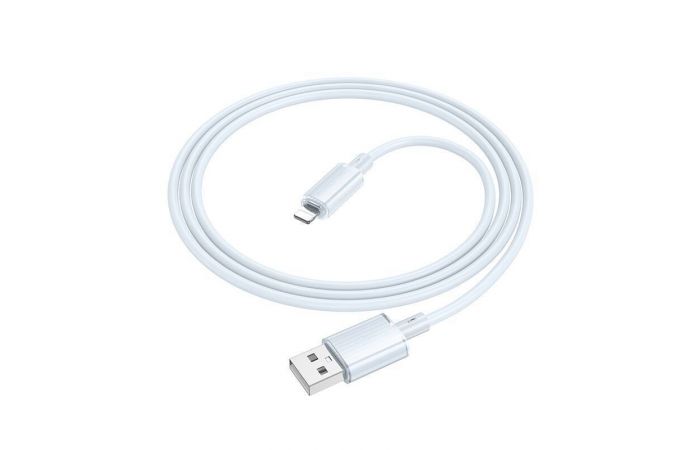 Кабель USB - Lightning BOROFONE BX112 (белый) 1м