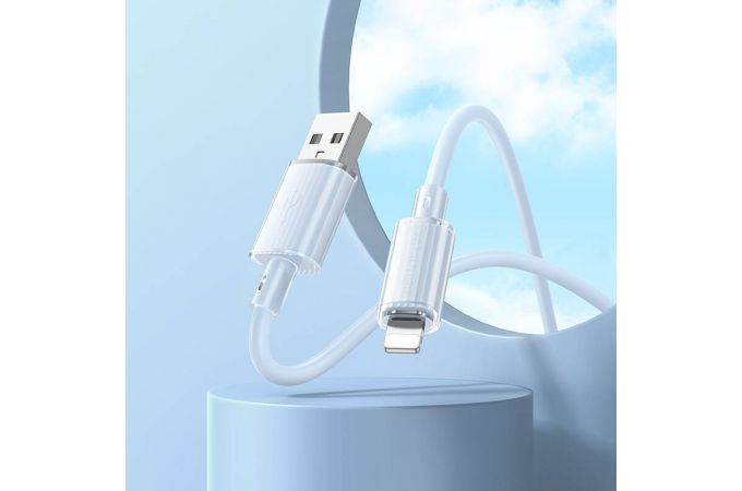 Кабель USB - Lightning BOROFONE BX112 (белый) 1м