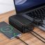 Универсальный дополнительный аккумулятор Power Bank HOCO J165B Honey (30000mAh) (черный)