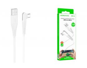 Кабель USB - USB Type-C BOROFONE BX105, (белый) 1м