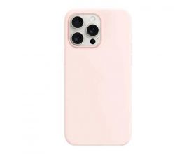 Чехол для iPhone 15 (6,1) Silicone Case Soft Touch (светло-розовый)