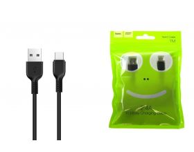 Кабель USB - USB Type-C HOCO X13, 2,4A (черный) 1м
