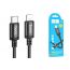 Кабель USB Type-C - Lightning HOCO X91 PD20W (черный) 3м