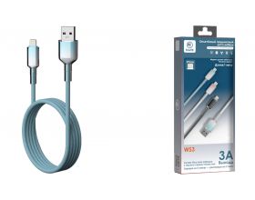 Кабель USB - Lightning MARK WS3 Синий