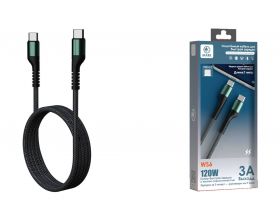Кабель USB Type-C - USB Type-C MARK WS6 Черный