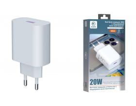 Сетевое зарядное устройство USB-C MARK WD2 20W QC Белый