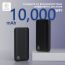 Универсальный дополнительный аккумулятор MARK WP1 10000mAh Черный
