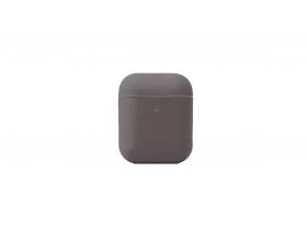 Чехол для наушников Soft-Touch AirPods (угольно-серый)