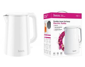 Чайник электрический HOCO HE11 объем 1,7л БЕЛЫЙ