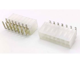 Разъем питания 14 pin (мама) Г-образный для провода питания Asic