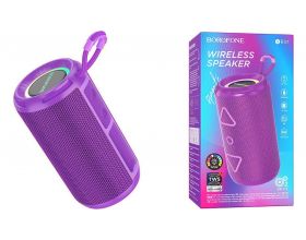 Портативная беспроводная колонка BOROFONE BR37 Noble sports (фиолетовый)
