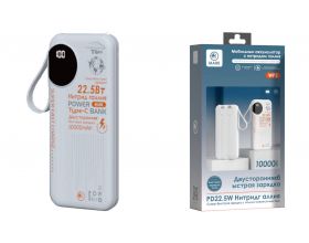 Универсальный дополнительный аккумулятор MARK WP3 10000mAh Белый