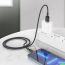 Кабель USB - Lightning BOROFONE BX90 2,4A (черный) 1м