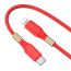 Кабель USB Type-C - Lightning BOROFONE BX92 PD (красный) 1м