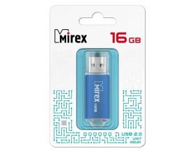 Флешка USB 2.0 Mirex UNIT AQUA 16GB (ecopack)
