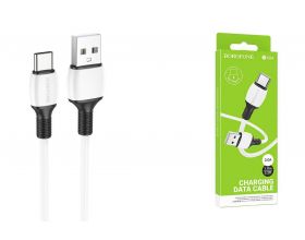 Кабель USB - USB Type-C BOROFONE BX84 (белый) 1м