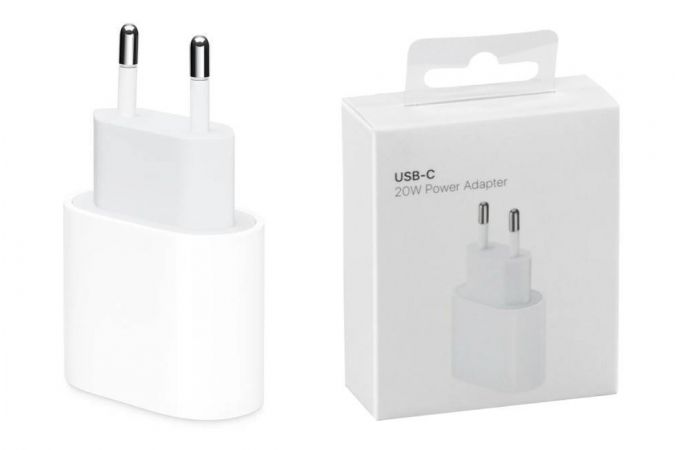 Сетевое зарядное устройство USB-C 20W для Apple iPhone (белый) Hi-Copy