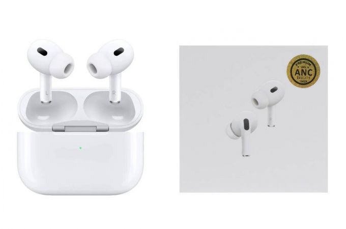 Наушники вакуумные беспроводные AirPods Pro 2 Lightning (белые)