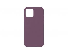 Чехол для iPhone 12 (6.1) Silicone Case Soft Touch (аметистовый)